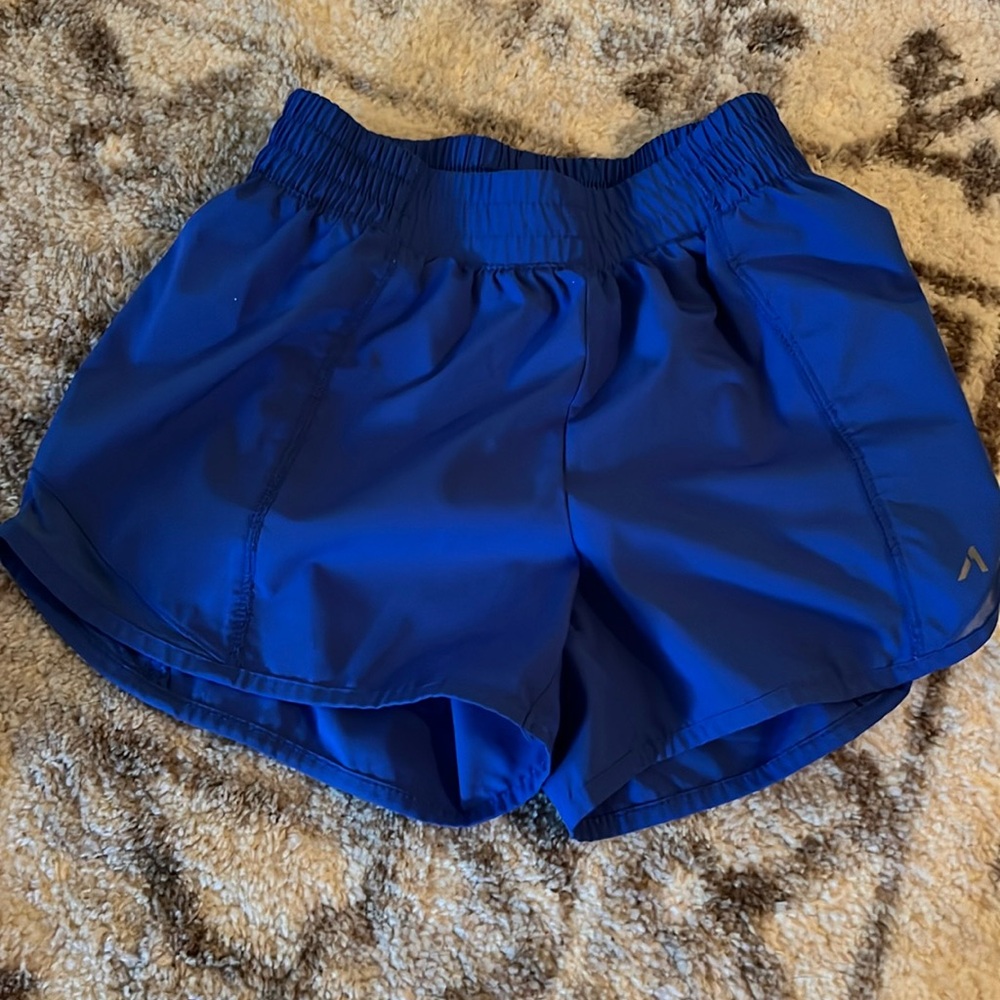 Blue Athletic Shorts.